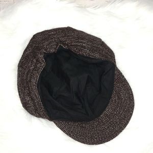 Unbranded Accessories - 🌸4 for $25 Knit brown and silver brimmed hat Unbranded Accessories - 🌸4 for $25 Knit brown and silver brimmed hat